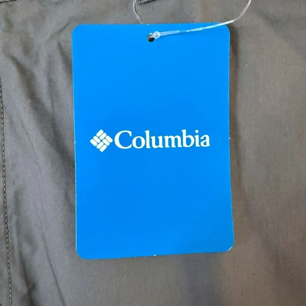 Columbia Washed Out Cargo Short II Gray Men's 36W Hiking Trekking Outdoors NEW